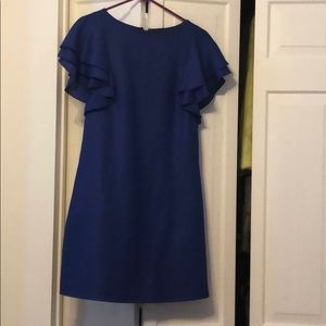 Royal blue cocktail dress
